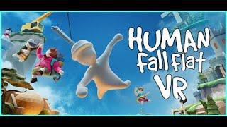 Human Fall Flat VR - Gameplay & Early Impressions on the Meta Quest 3 (PCVR)