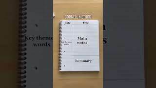 Top 3 note taking methods | students must watch | Study Diary #studytips #topper #bestnotes #CBSE10