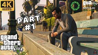 Grand Theft Auto 5 Redux Graphics Mod Gameplay Walkthrough Part 1 - 4K 60FPS ULTRA (No Commentary)