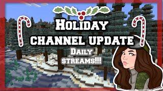 Daily Livestreams Until Christmas? Holiday Channel Update