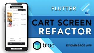 Flutter eCommerce App - Mapping the Cart Products to Deduplicate the Products in Our Cart - EP15