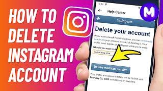 How to DELETE INSTAGRAM ACCOUNT Permanently - New Update