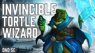 Abjuration Wizard | INVINCIBLE Tortle | Multiclass Character Build | DND 5e