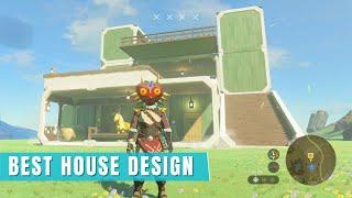 Link’s Mansion with Pool (BEST HOUSE DESIGN / LAYOUT TOUR) - Zelda Tears of The Kingdom