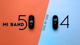 Mi Band 5 vs Mi Band 4 Review | Giveaway | Side by side Comparison