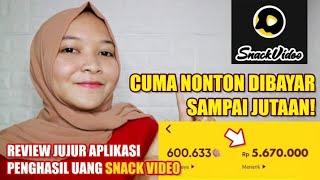 Aplikasi Snack Video Penghasil Uang, dibayar Jutaan! | Modal HP, Tanpa KTP