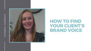 How to Find Your Client's Brand Voice - Copyhackers