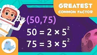 GREATEST COMMON FACTOR How to Calculate the Greatest Common Factor ‍ Math for Kids