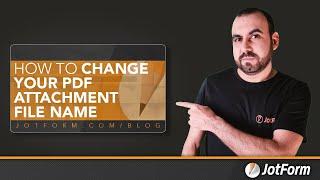 How to change your PDF attachment file name