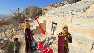 Nomadic Lady's New Blanket: From Magic Cave Warmth to Stove Stonework