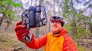 SCHNELLER (und besser?) ALS JEDE ACTION-CAM | DAS KANN DIE HOVERAir X1 Pro BEIM MOUNTAINBIKEN