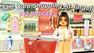  let's go self-care shopping at Target! (NO BUDGET) | Bloxburg Roleplay | w/voices