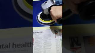 PG PRO 04 HEAVY CUT COMPOUND, REMOVING 320GRIT SANDPAPER SCRATCHES