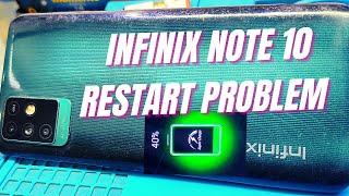 infinix note 10 restart problem || infinix note 10 auto restart problem️️️