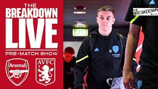 LIVE | Premier League: Arsenal v Aston Villa | The Breakdown Live