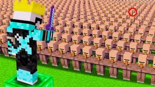 I Became the KING of 10,000 VILLAGERS in Minecraft