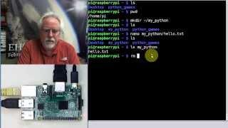 Raspberry Pi Linux LESSON 24: Running Python on the Raspberry Pi