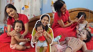 7 Month Baby Daily Routine | রুহির Daily Routine ‍️‍️