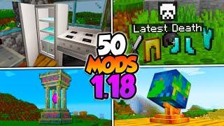 ⭐Top 50 Mods para MINECRAFT 1.18 y 1.18.1  YA DISPONIBLES 