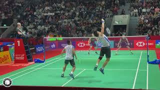 Pram/Yere Vs Liang/Wang - Set 2 | Indonesia Open 2023 QF - NICE ANGLE