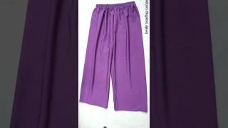 Palazzo Pant Cutting And Stitching #shorts