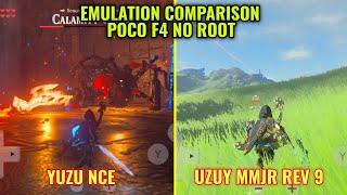 The Legend of Zelda: Breath of the Wild Emulation Comparison Uzuy MMJR REV9 vs Yuzu NCE - POCO F4