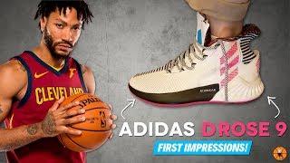 adidas D ROSE 9 LEAK & FIRST IMPRESSIONS!