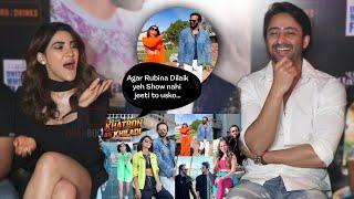 Nikki Tamboli HILARIOUS Reaction on Rubina Dilaik and Khatron Ke Khiladi 12 | usko BAN kara dugi …