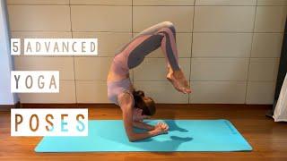 Yoga advanced asanas with names‍️ 5  advanced yoga poses to practice at home 