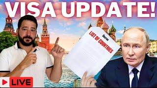 HUGE Update on PUTINS Immigration Decree! | MUST WATCH!