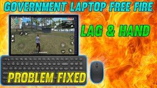 government Laptop free fire lag & hand problem fixed in தமிழ் |phoenix, astergo,rog problem fix