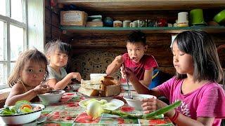 Life Wild Forest Far From Civilization In Russia in Remote Taiga Village