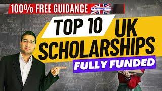 Top 10 UK Scholarships | Free Study in UK | Best UK Universities