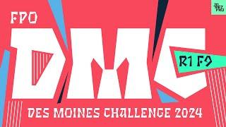 2024 Des Moines Challenge | FPO R1F9 | Korver, Scoggins, Gannon, Midtlyng | Jomez Disc Golf