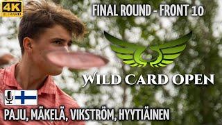 Wild Card Open 2020 Final Front 10, Seppo Paju, Väinö Mäkelä, Oskari Vikström, Tuomas Hyytiäinen, 4K