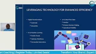 Masterclass Session 10: Integrated Efficiency Solutions Masterclass