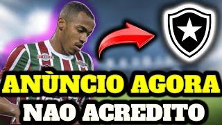 SAIU A SURPRESA OFICIAL NO FOGÃO NOTÍCIAS DO BOTAFOGO