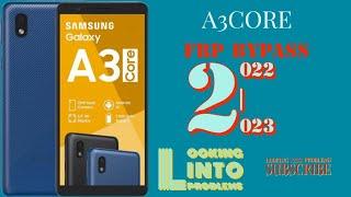 How to bypass Samsung A3 Core FRP lock without PC