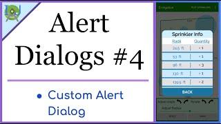 Creating a Custom Alert Dialog | #4