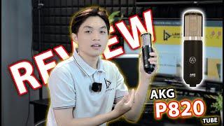 Test Micro AKG P820 Tube Vs Motu M4 - Làm Phòng Thu Tại Nhà