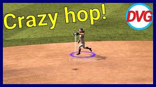 Crazy bad hop! [Super Mega Baseball 3 #Shorts]