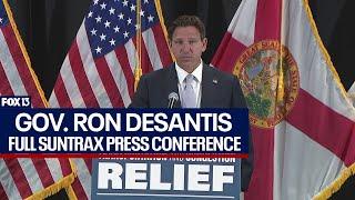 Governor Ron DeSantis plans to ease congestion for Florida drivers