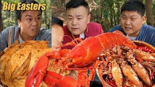 Pumpkin Chose Giant Lobster! | Tiktok Video|Eating Spicy Food And Funny Pranks|Funny Mukbang