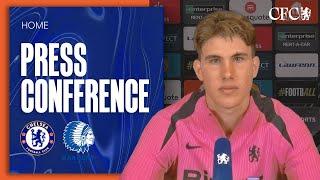 Casadei Press Conference | Chelsea vs KAA Gent | Pre-match | 02/10/24 | Chelsea FC