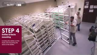 Hospital Bin Shelving Storing Medical Supplies