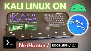 Install KALI LINUX - NetHunter ROOTLESS On Any Android Phone!