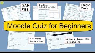 Moodle Quiz for Beginners - 5 Quiz Types, Made Easy.