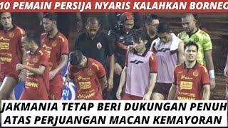 LEMES JAK!! MOMEN USAI PERSIJA DITAHAN IMBANG DRAMATIS BORNEO FC