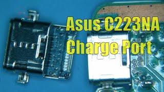 Asus Chromebook C223NA Charge Port Replacement