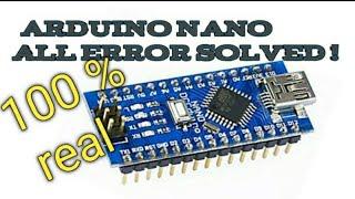 Arduino nano not connecting problem solved. usb port not detecting problem solved